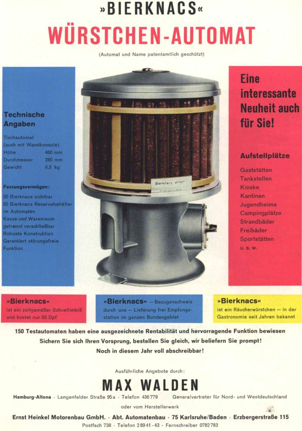 bierknacs werbung am 1962 1